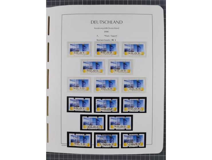 1949/2024, umfangreiche postfrische und zusätzlich teils gestempelte Sammlung in über 100 Vordruckalben und hunderten losen B