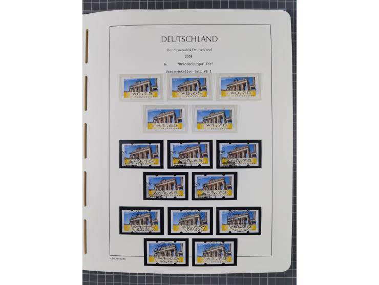 1949/2024, umfangreiche postfrische und zusätzlich teils gestempelte Sammlung in über 100 Vordruckalben und hunderten losen B