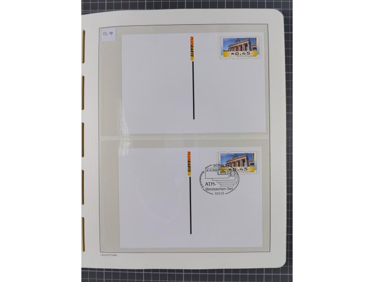 1949/2024, umfangreiche postfrische und zusätzlich teils gestempelte Sammlung in über 100 Vordruckalben und hunderten losen B