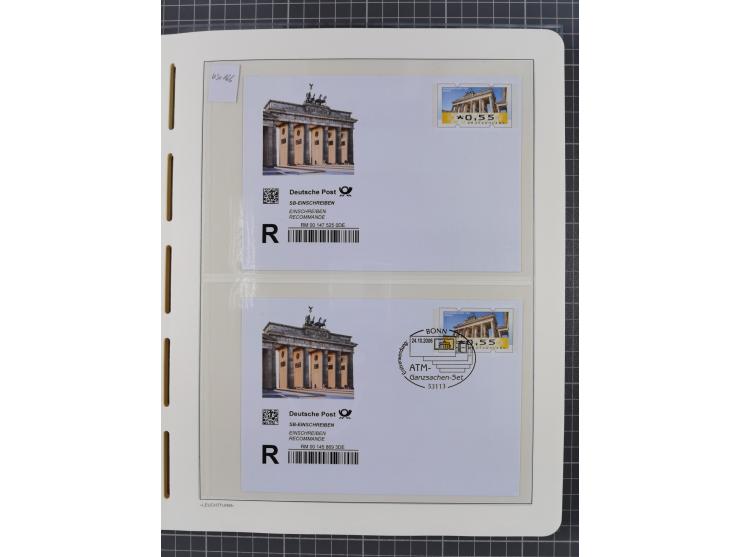 1949/2024, umfangreiche postfrische und zusätzlich teils gestempelte Sammlung in über 100 Vordruckalben und hunderten losen B