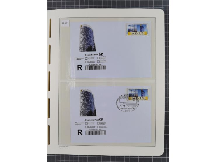 1949/2024, umfangreiche postfrische und zusätzlich teils gestempelte Sammlung in über 100 Vordruckalben und hunderten losen B