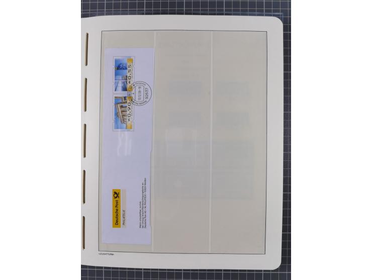 1949/2024, umfangreiche postfrische und zusätzlich teils gestempelte Sammlung in über 100 Vordruckalben und hunderten losen B