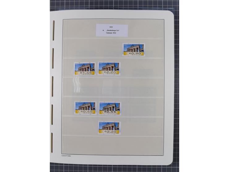 1949/2024, umfangreiche postfrische und zusätzlich teils gestempelte Sammlung in über 100 Vordruckalben und hunderten losen B