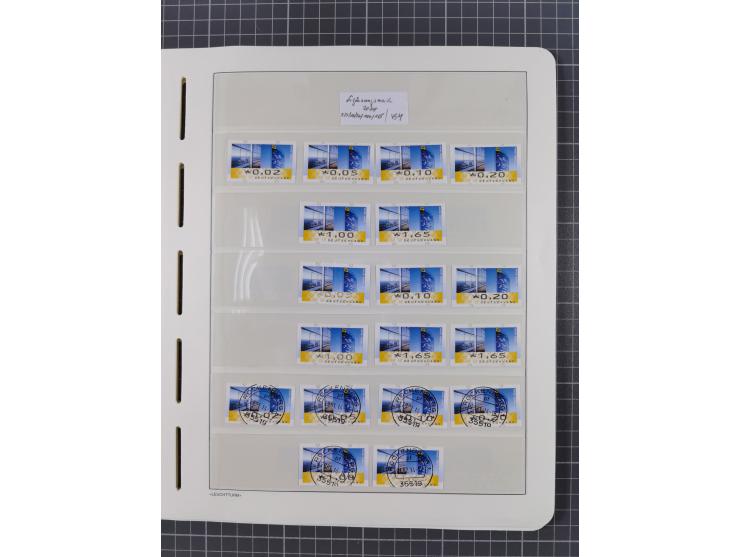 1949/2024, umfangreiche postfrische und zusätzlich teils gestempelte Sammlung in über 100 Vordruckalben und hunderten losen B