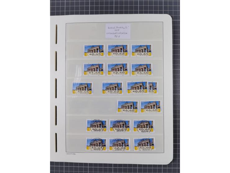 1949/2024, umfangreiche postfrische und zusätzlich teils gestempelte Sammlung in über 100 Vordruckalben und hunderten losen B