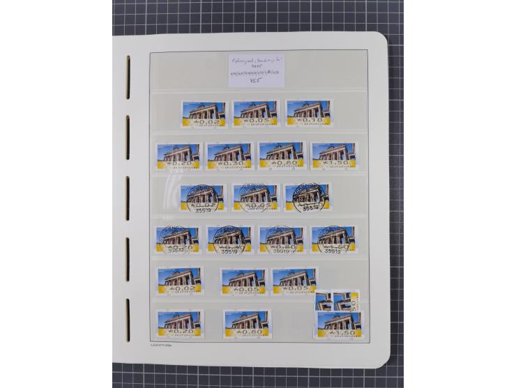 1949/2024, umfangreiche postfrische und zusätzlich teils gestempelte Sammlung in über 100 Vordruckalben und hunderten losen B