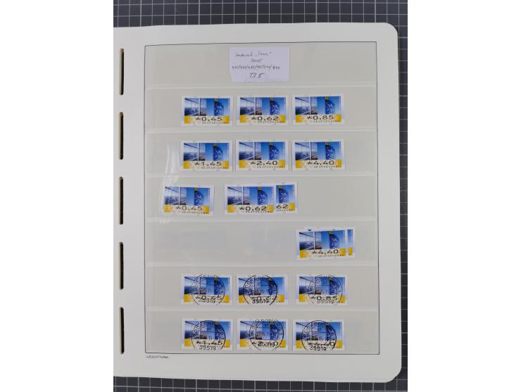 1949/2024, umfangreiche postfrische und zusätzlich teils gestempelte Sammlung in über 100 Vordruckalben und hunderten losen B