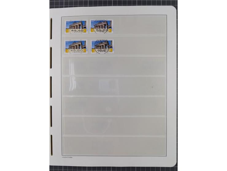 1949/2024, umfangreiche postfrische und zusätzlich teils gestempelte Sammlung in über 100 Vordruckalben und hunderten losen B