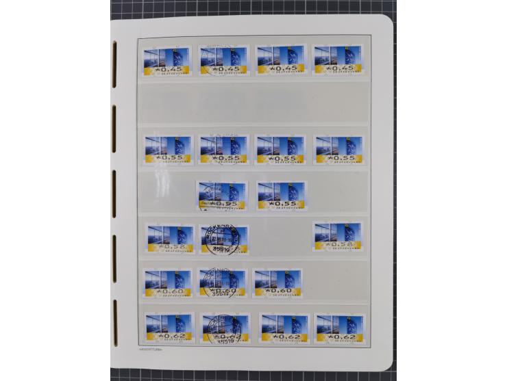 1949/2024, umfangreiche postfrische und zusätzlich teils gestempelte Sammlung in über 100 Vordruckalben und hunderten losen B