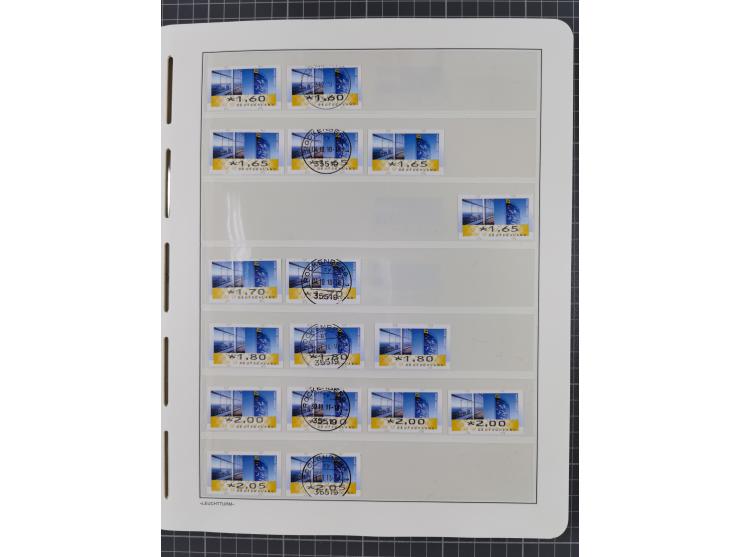 1949/2024, umfangreiche postfrische und zusätzlich teils gestempelte Sammlung in über 100 Vordruckalben und hunderten losen B