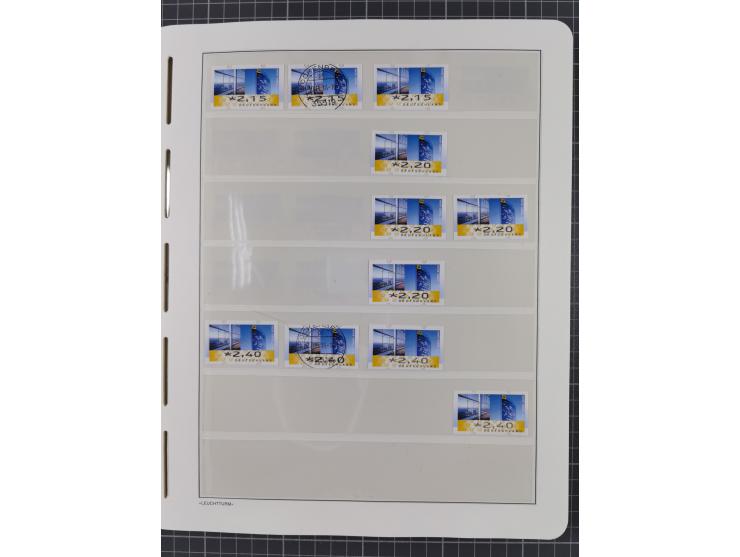 1949/2024, umfangreiche postfrische und zusätzlich teils gestempelte Sammlung in über 100 Vordruckalben und hunderten losen B