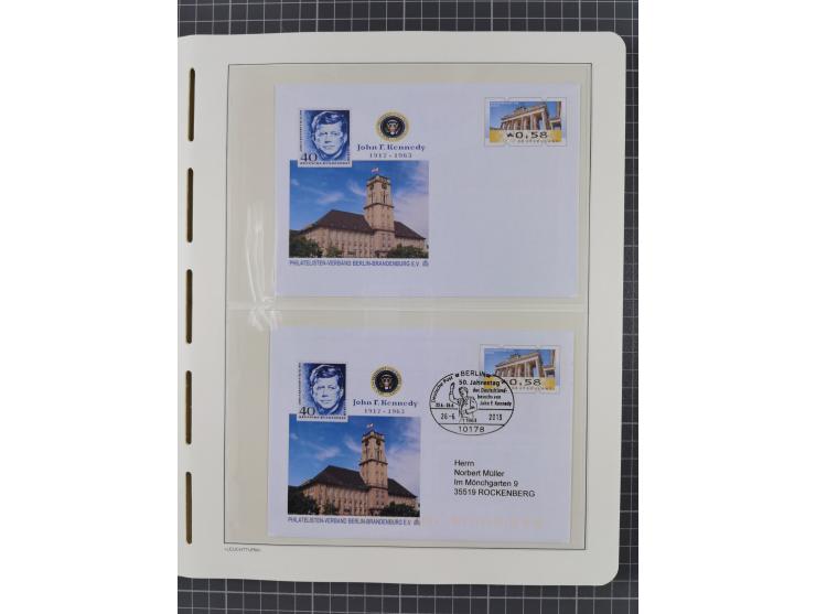 1949/2024, umfangreiche postfrische und zusätzlich teils gestempelte Sammlung in über 100 Vordruckalben und hunderten losen B