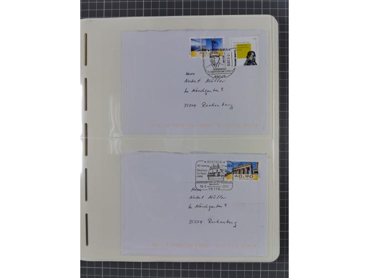 1949/2024, umfangreiche postfrische und zusätzlich teils gestempelte Sammlung in über 100 Vordruckalben und hunderten losen B