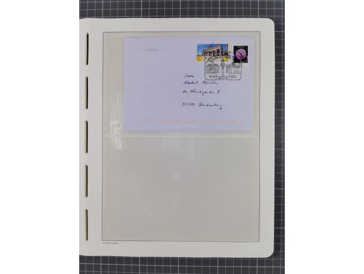 1949/2024, umfangreiche postfrische und zusätzlich teils gestempelte Sammlung in über 100 Vordruckalben und hunderten losen B