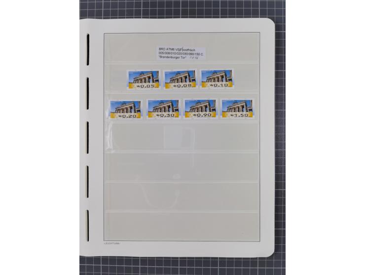 1949/2024, umfangreiche postfrische und zusätzlich teils gestempelte Sammlung in über 100 Vordruckalben und hunderten losen B