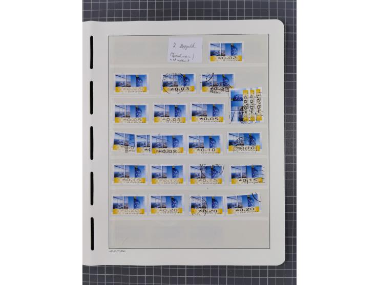 1949/2024, umfangreiche postfrische und zusätzlich teils gestempelte Sammlung in über 100 Vordruckalben und hunderten losen B