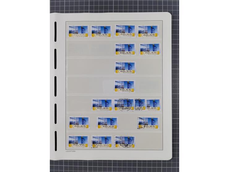 1949/2024, umfangreiche postfrische und zusätzlich teils gestempelte Sammlung in über 100 Vordruckalben und hunderten losen B