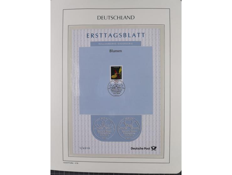 1949/2024, umfangreiche postfrische und zusätzlich teils gestempelte Sammlung in über 100 Vordruckalben und hunderten losen B