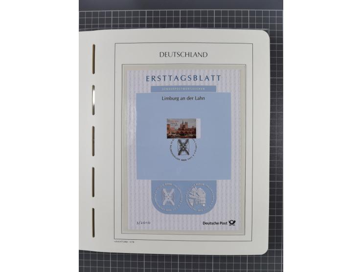 1949/2024, umfangreiche postfrische und zusätzlich teils gestempelte Sammlung in über 100 Vordruckalben und hunderten losen B