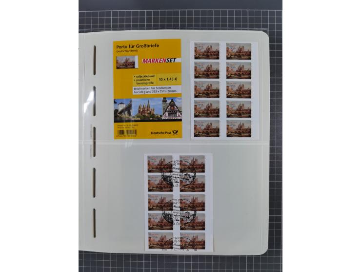 1949/2024, umfangreiche postfrische und zusätzlich teils gestempelte Sammlung in über 100 Vordruckalben und hunderten losen B