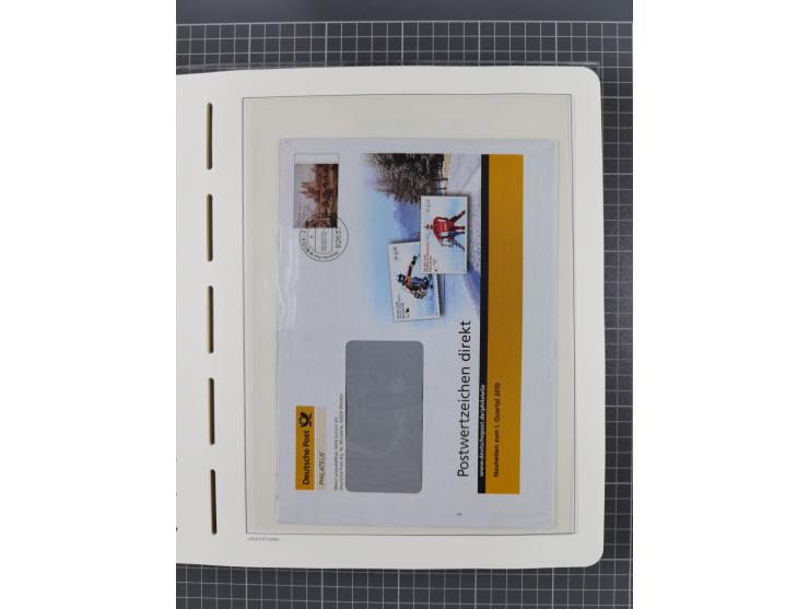 1949/2024, umfangreiche postfrische und zusätzlich teils gestempelte Sammlung in über 100 Vordruckalben und hunderten losen B