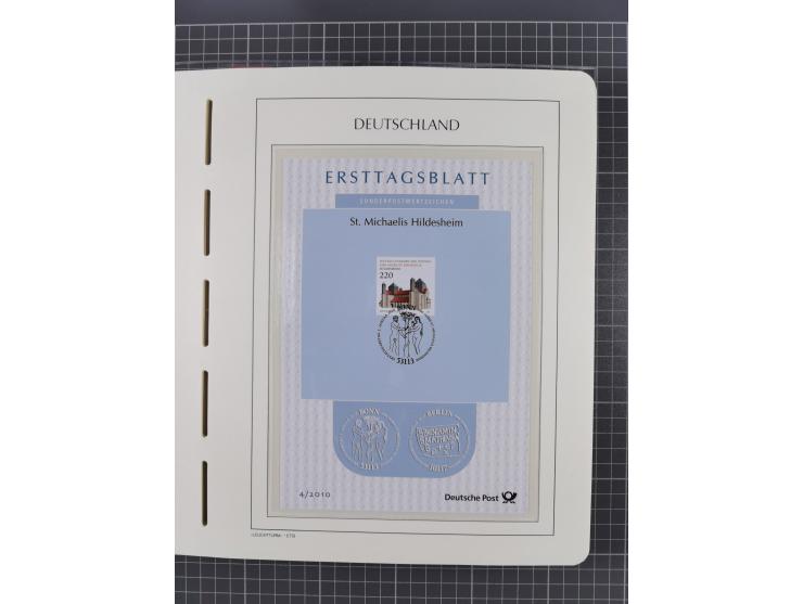 1949/2024, umfangreiche postfrische und zusätzlich teils gestempelte Sammlung in über 100 Vordruckalben und hunderten losen B