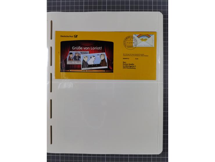 1949/2024, umfangreiche postfrische und zusätzlich teils gestempelte Sammlung in über 100 Vordruckalben und hunderten losen B