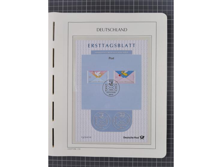 1949/2024, umfangreiche postfrische und zusätzlich teils gestempelte Sammlung in über 100 Vordruckalben und hunderten losen B