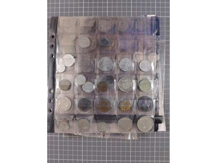 EUROPA: 1875/1980 ca., Kleinmünzen aus Europa, meist 5 und 10 Pfg. Deutsches Kaiserreich, ca. 7,2 kg