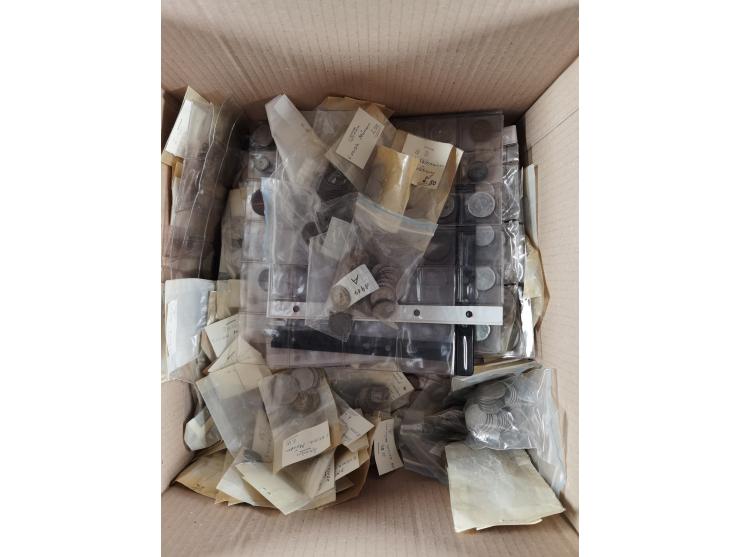 EUROPA: 1875/1980 ca., Kleinmünzen aus Europa, meist 5 und 10 Pfg. Deutsches Kaiserreich, ca. 7,2 kg