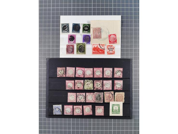 1872/1945, ungebrauchte/postfrische und gestempelte Sammlung, dabei u.a. Mi.-Nr. Bl. 1 postfrisch (Unterrand etwas geknickt) 