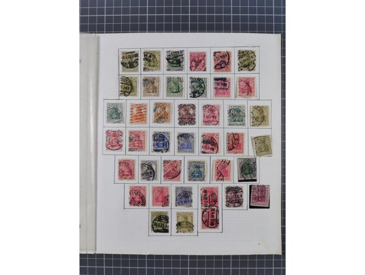 1872/1945, ungebrauchte/postfrische und gestempelte Sammlung, dabei u.a. Mi.-Nr. Bl. 1 postfrisch (Unterrand etwas geknickt) 