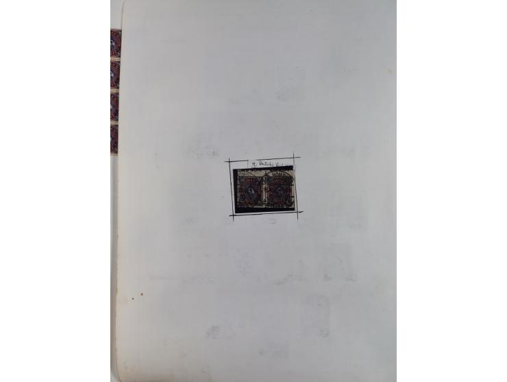 1872/1945, ungebrauchte/postfrische und gestempelte Sammlung, dabei u.a. Mi.-Nr. Bl. 1 postfrisch (Unterrand etwas geknickt) 