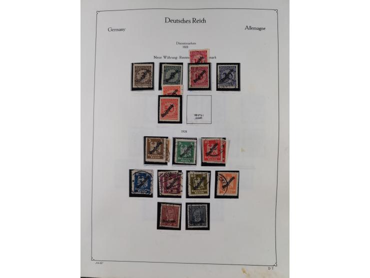 1872/1945, ungebrauchte/postfrische und gestempelte Sammlung, dabei u.a. Mi.-Nr. Bl. 1 postfrisch (Unterrand etwas geknickt) 