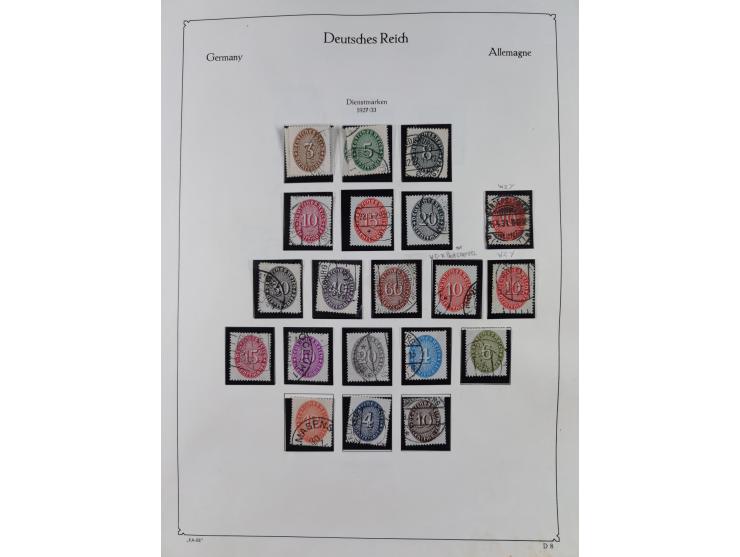 1872/1945, ungebrauchte/postfrische und gestempelte Sammlung, dabei u.a. Mi.-Nr. Bl. 1 postfrisch (Unterrand etwas geknickt) 