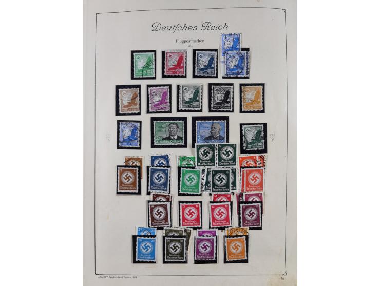 1872/1945, ungebrauchte/postfrische und gestempelte Sammlung, dabei u.a. Mi.-Nr. Bl. 1 postfrisch (Unterrand etwas geknickt) 