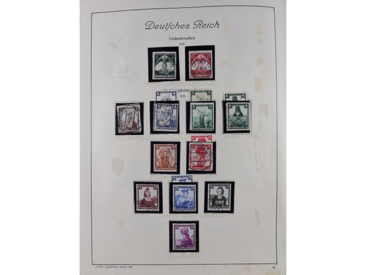 1872/1945, ungebrauchte/postfrische und gestempelte Sammlung, dabei u.a. Mi.-Nr. Bl. 1 postfrisch (Unterrand etwas geknickt) 