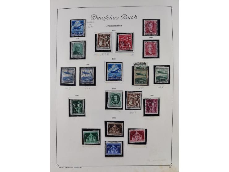 1872/1945, ungebrauchte/postfrische und gestempelte Sammlung, dabei u.a. Mi.-Nr. Bl. 1 postfrisch (Unterrand etwas geknickt) 