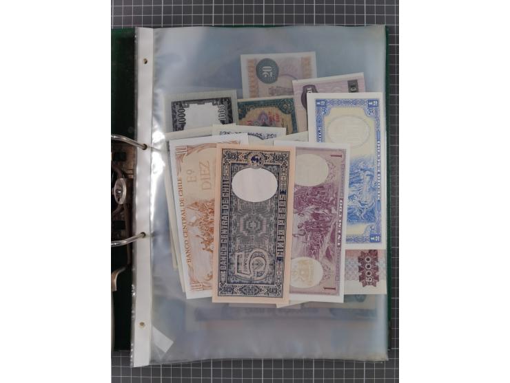 ALLE WELT: 1898/1984 ca., über 300 Banknoten, u.a Deutsches Reich, sowie Notgeld, II-III