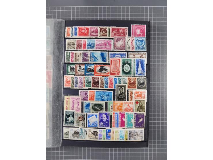 1893/1997 (ca.), used and mostly mint never hinged collection with duplicates, including Postage Dues, strength after 1957, o