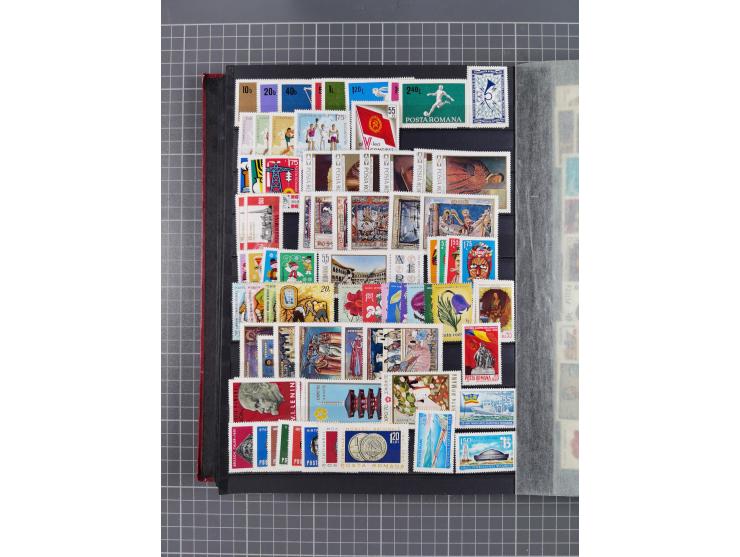 1893/1997 (ca.), used and mostly mint never hinged collection with duplicates, including Postage Dues, strength after 1957, o