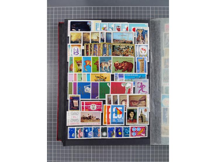 1893/1997 (ca.), used and mostly mint never hinged collection with duplicates, including Postage Dues, strength after 1957, o