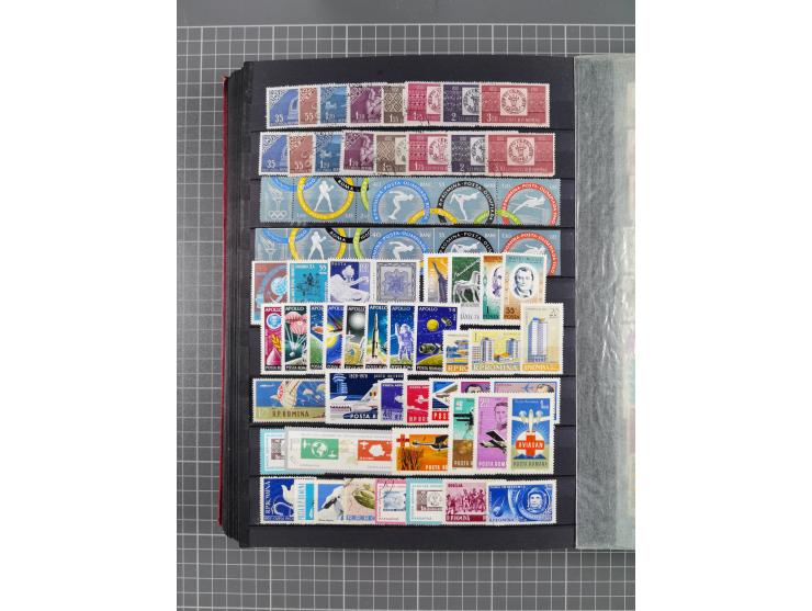 1893/1997 (ca.), used and mostly mint never hinged collection with duplicates, including Postage Dues, strength after 1957, o