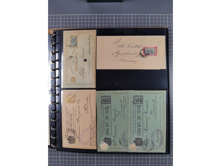 1894/1984 (ca.), group of over 220 covers and cards, including some forerunners with Montenegro and Bosnia Herzegovina, many 