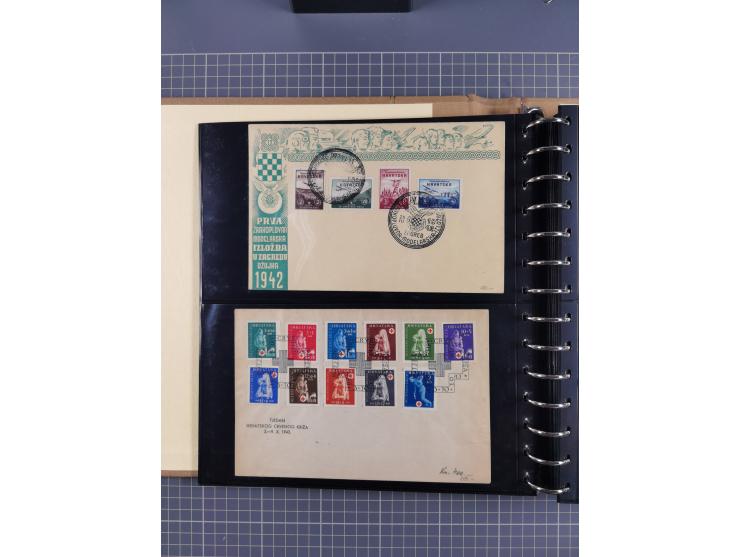 1894/1984 (ca.), group of over 220 covers and cards, including some forerunners with Montenegro and Bosnia Herzegovina, many 