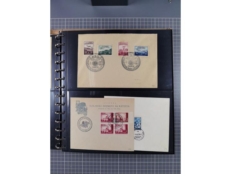 1894/1984 (ca.), group of over 220 covers and cards, including some forerunners with Montenegro and Bosnia Herzegovina, many 