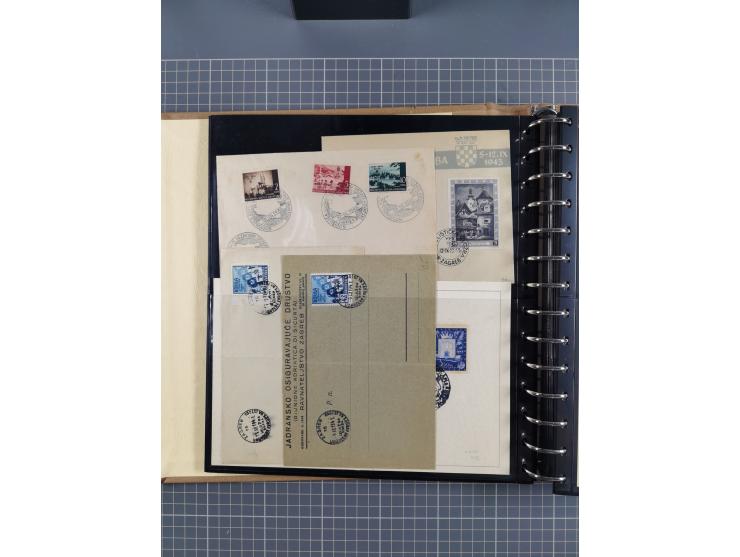 1894/1984 (ca.), group of over 220 covers and cards, including some forerunners with Montenegro and Bosnia Herzegovina, many 