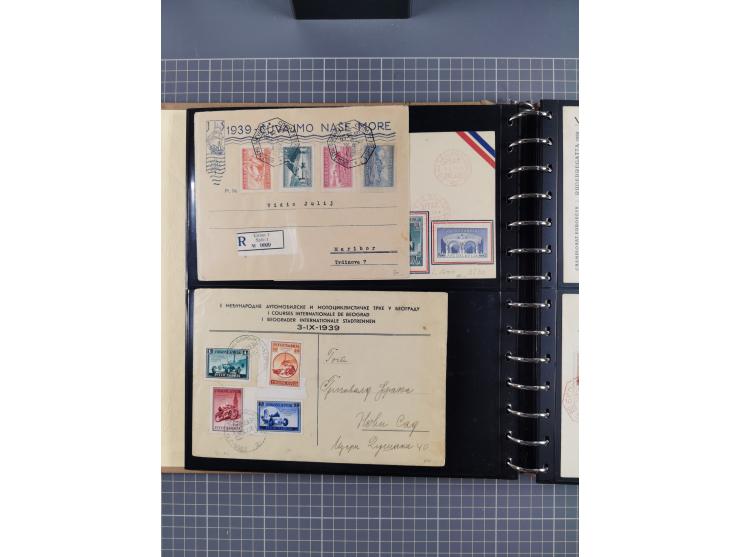 1894/1984 (ca.), group of over 220 covers and cards, including some forerunners with Montenegro and Bosnia Herzegovina, many 