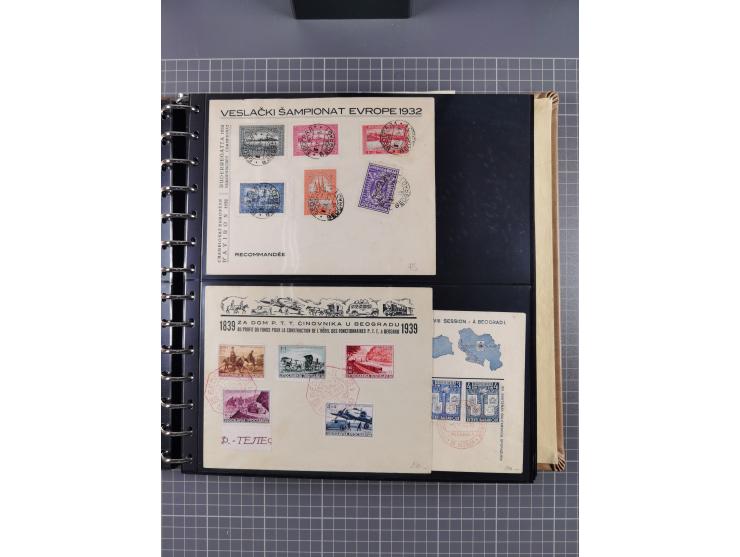 1894/1984 (ca.), group of over 220 covers and cards, including some forerunners with Montenegro and Bosnia Herzegovina, many 