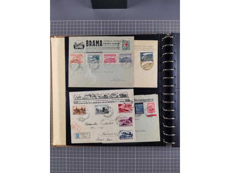 1894/1984 (ca.), group of over 220 covers and cards, including some forerunners with Montenegro and Bosnia Herzegovina, many 